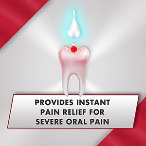 Orajel Oral Pain Reliever, for All Mouth Sores, Maximum Strength, Gel 0.42 Oz, 11.9 G (Pack of 2)