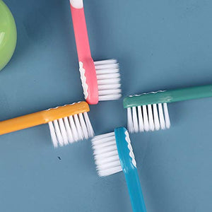 newrichbee 8 Packs Kids Toothbrushes, Extra Soft Lovely Little Deer Toothbrush for Kids 2-8 Years (Pink&Orange&Blue&Green)