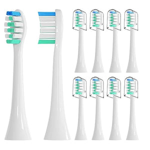 Replacement Toothbrush Heads for Philips Sonicare：10 Pack Soft Replacement Electric Brush Head Compatible with Phillips Sonicare Plaque Control Snap-on