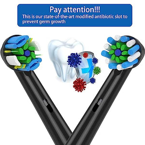 AOBAMA Replacement Toothbrush Heads Fits Oral B Brush for Replacement Brush Head Clean Heads for Oral B Pro1000/1500/Pro300