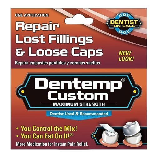 Dentemp Maximum Strength Custom Repair Lost Fillings & Loose Caps - 1 each