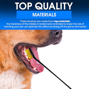 2023 Upgraded Dog Toothbrush New 8-Pack, Pet Cat Toothbrush, Small Dog Cat Toothbrushes, Large Breed Care Tooth Brush, Dental Brushing For Pets
