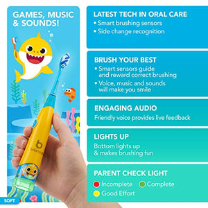 BriteBrush™ - Interactive Smart Kids Toothbrush featuring Baby Shark