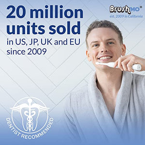 Brushmo Replacement Toothbrush Heads for Philips Sonicare DiamondClean HX6063, White, with Hygienic Caps, 8 Pack, Fits Philips Sonicare Electric Toothbrush