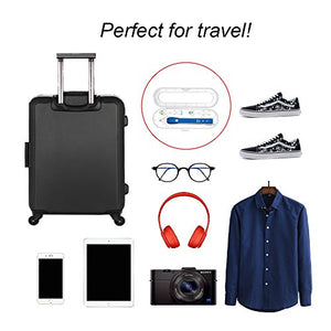 Nincha Portable Replacement Plastic Electric Toothbrush Travel Case for Oral-B Pro Series (Transparent)