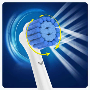 8 Pack Sensitive Gum Care Replacement Brush Heads Compatible with Oral B Electric Toothbrush. Soft Bristle for Superior and Gentle Clean