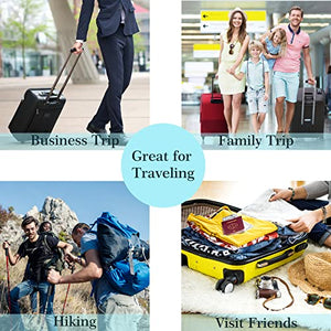 4 Pack Toothbrush Travel Case, Hooqict Portable Breathable Travel Toothbrush Holder for Traveling, Camping, Home, School, Business