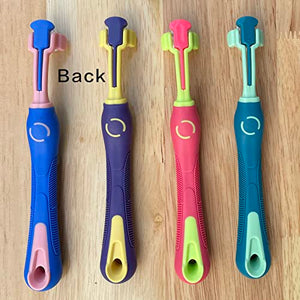 OperSeven Dog Toothbrushs,Tooth Brushs Suitable for Pet,Dog Teeth Care Cleaning Mouth,Three Sided Design for Easy Teeth Cleaning