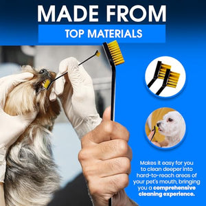 2023 Upgraded Dog Toothbrush New 8-Pack, Pet Cat Toothbrush, Small Dog Cat Toothbrushes, Large Breed Care Tooth Brush, Dental Brushing For Pets