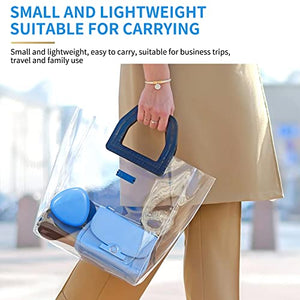 TAISHAN UV Sanitizer Toothbrush Case，Rechargeable Portable Mini Holder with Mirror,Kills 99.9% of Germs，Fits All Toothbrushes for Electric and Manual,Safety Feature Home Travel, White