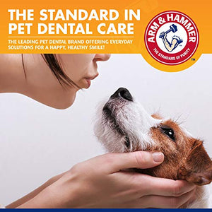 Arm & Hammer for Pets Clinical Care Travel Dental Kit for Dogs in Vanilla Ginger Flavor | Dog Toothbrush and Toothpaste Set Safe for All Dogs | All In One Solution To Dog Teeth Cleaning
