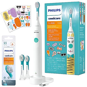 Philips Sonicare for Kids Design a Pet Edition, Corded Electric, Brush Head Bundle, BD1005/AZ