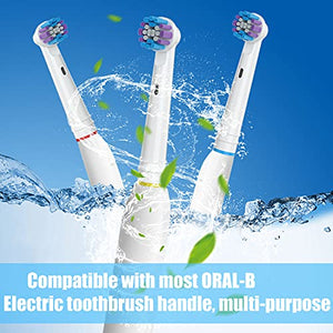 Replacement Toothbrush Heads for Oral-B, 4 Pack Replacement Heads Compatible with Oral B Braun Electric Toothbrush (4 Pack)