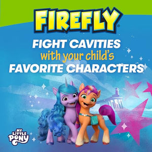 FIREFLY Clean N' Protect My Little Pony Power Toothbrush with 3D Character Cover, Soft Bristles, Battery Included, Ages 3+
