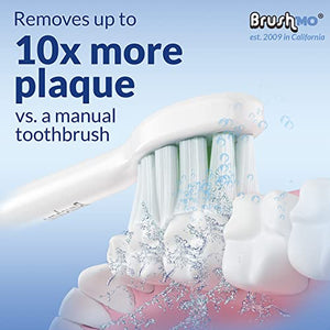 Brushmo Replacement Toothbrush Heads for Philips Sonicare DiamondClean HX6063, White, with Hygienic Caps, 8 Pack, Fits Philips Sonicare Electric Toothbrush