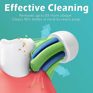 GottaShine Replacement Toothbrush Heads for Philips Sonicare Replacement Heads, Compatible with Phillips Sonicare Replacement Brush Heads, Fits Philips Sonicare Toothbrush, Aseptic Packing, 8 Pack