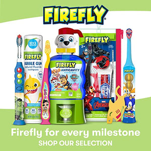 FIREFLY First Firefly Training Light Up Toothbrush, Baby Shark, Yellow