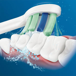 Philips Sonicare Original C2 Optimal Plaque Defence (Formerly ProResults Plaque Control) - 4 Pack in White (Model HX9024/10)