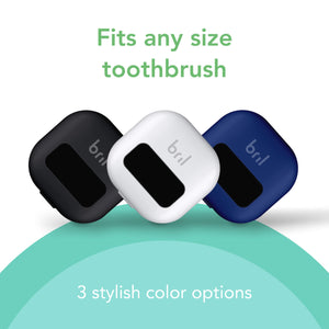 Bril UV-C Toothbrush Sanitizer, Portable Sterilizer, Cover, Holder, and Case for Any Size Toothbrush, Navy, White, Black (5 Pack)