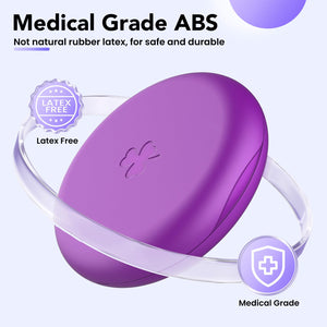 (2 Pack) Aligner and Retainer Case w/ 2 Aligner Tools, Solid Orthodontic Retainer Case with Magnetic Closure, Aligner Case for Invisalign- Pink & Purple