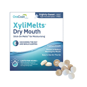 Oracoat® XyliMelts Bundle Slightly Sweet 100 Count and Slightly Sweet 40 Count, Dry Mouth Relief Products