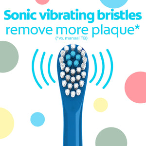 Colgate Kids Battery Powered Toothbrush Bluey, Included AA Battery, Extra Soft Bristles, 1 Pack