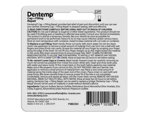 DENTEMP Maximum Strength Dental Repair 2.64 g (Pack of 3)