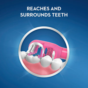 Oral-B Kid's Battery Toothbrush featuring Disney's Princess characters, Soft Bristles, for Kids 3+