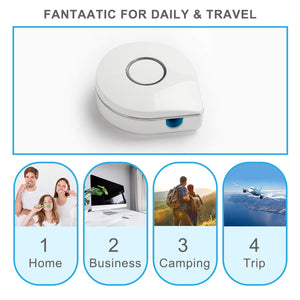 TAISHAN UV Sanitizer Toothbrush Case，Portable Rechargeable Travel Toothbrush Holder,Fits All Toothbrushes for Electric and Manual Toothbrushes,Safety Feature for Home and Travel