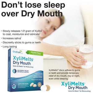 Oracoat® XyliMelts Bundle Mild Mint 100 Count and Mild Mint 40 Count, Dry Mouth Relief Products