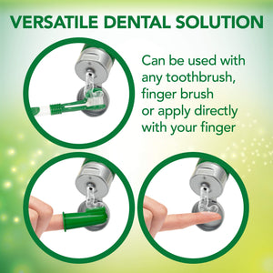 Vet's Best Dog Toothbrush & Enzymatic Toothpaste Kit - Teeth Cleaning - Made with Natural Ingredients - Reduces Plaque, Whitens Teeth, Freshens Breath - Bonus Care Guide & Finger Brush Included