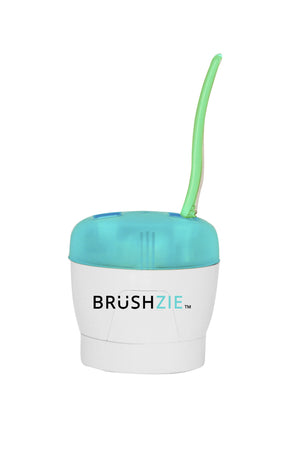 BRUSHZIE®  Cup Style Toothbrush Sanitizer